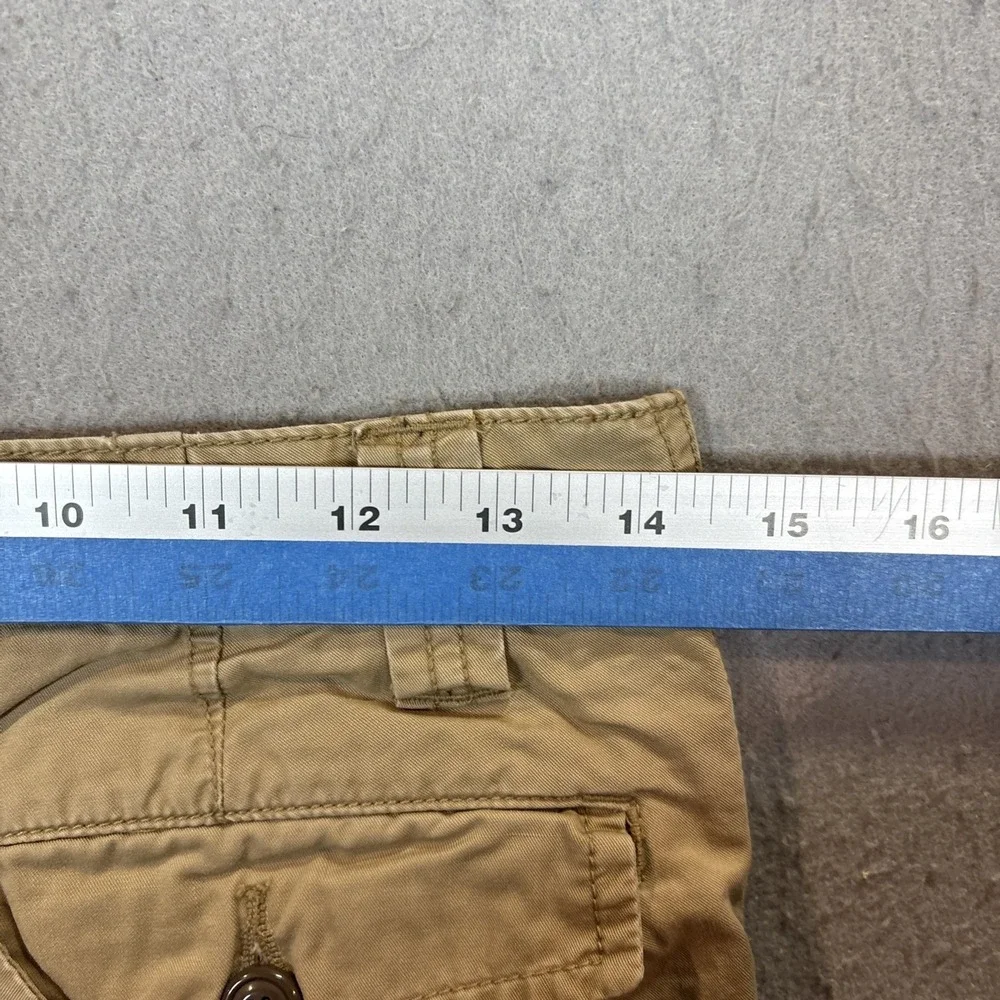 VTG Old Navy Surplus Company‎ Cargo Pants Girl Size 14 Khaki Utility Work Y2K